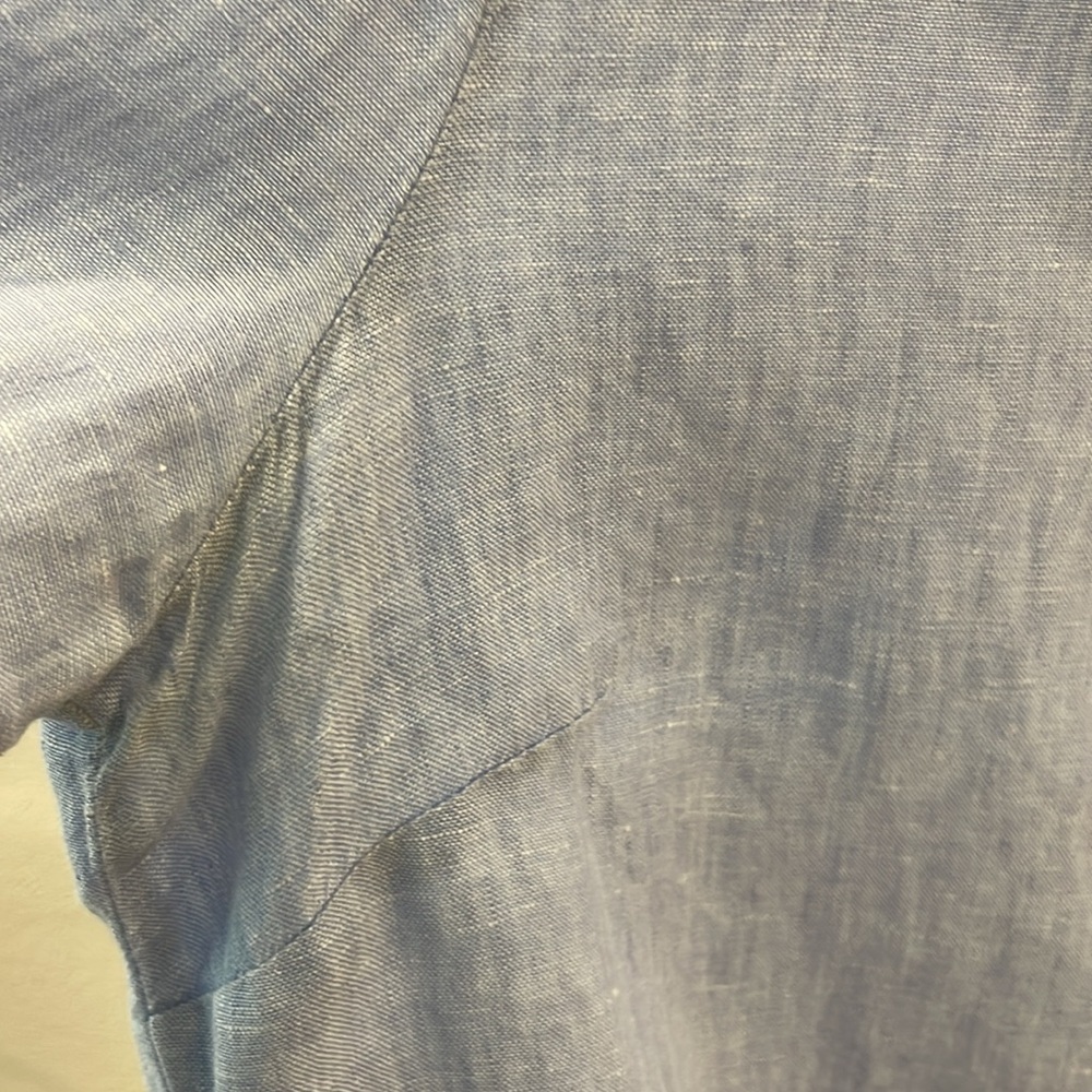 Jcrew Baird McNutt Irish linen shirt women - Picture 5 of 8
